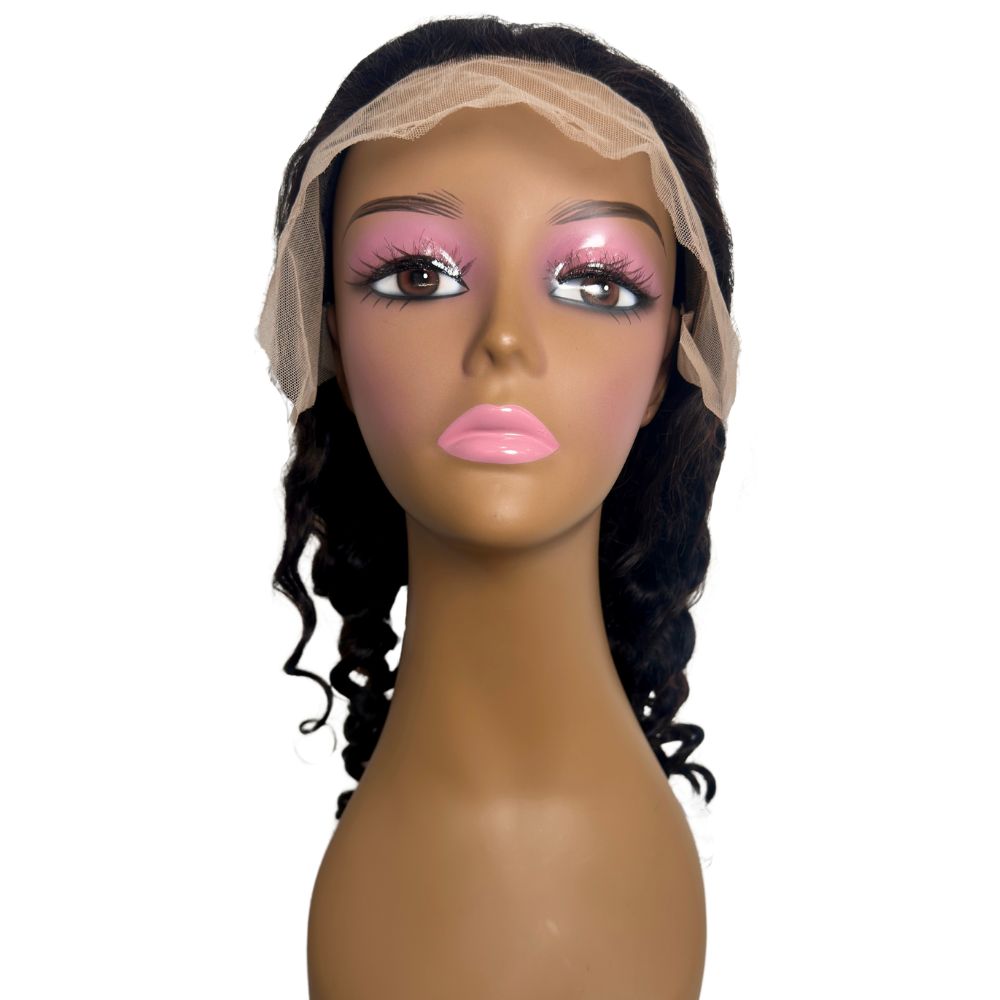 Brazilian Loose Wave 13x4 Transparent Lace Front Wig