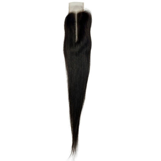 Brazilian Silky Straight 2x6 Transparent Closure